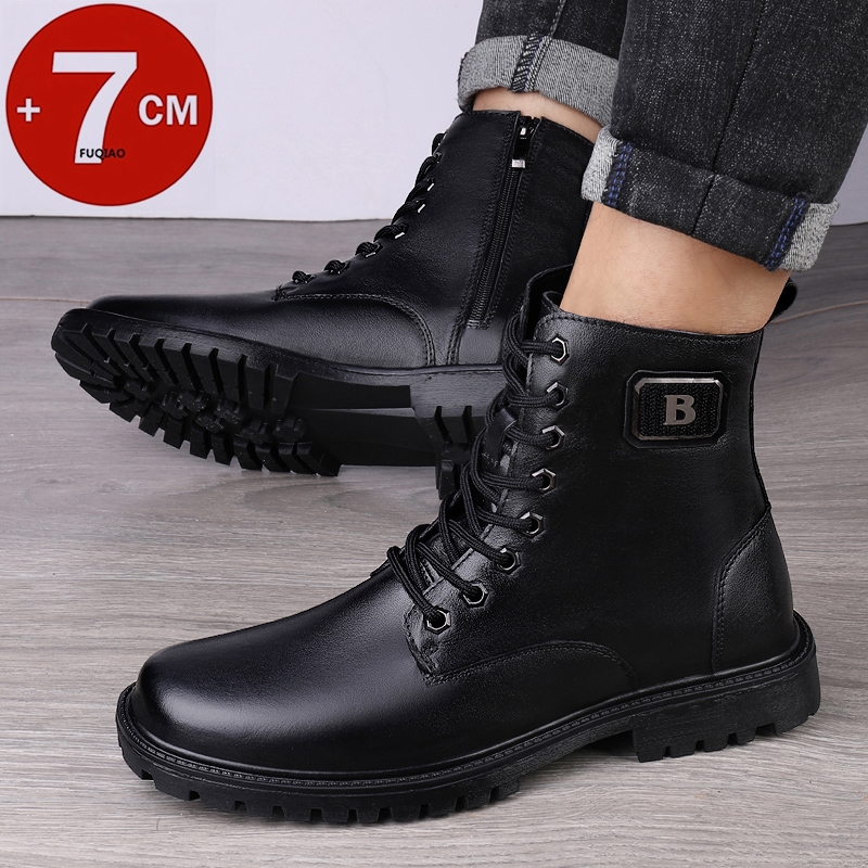 Men's Genuine Leather Elevator - огляд і ціна Men'S Shoes With Height Increase
