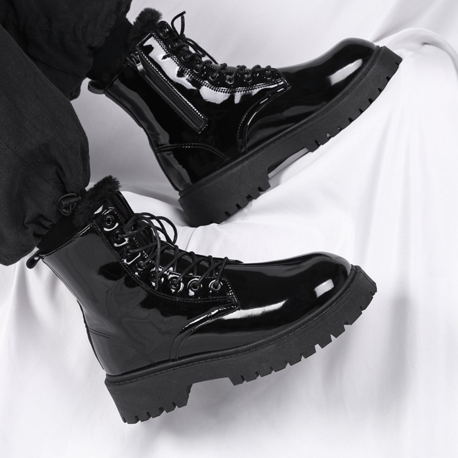 Men's warm plush high-top boot - огляд і ціна Men'S Shoes Hoka Sale