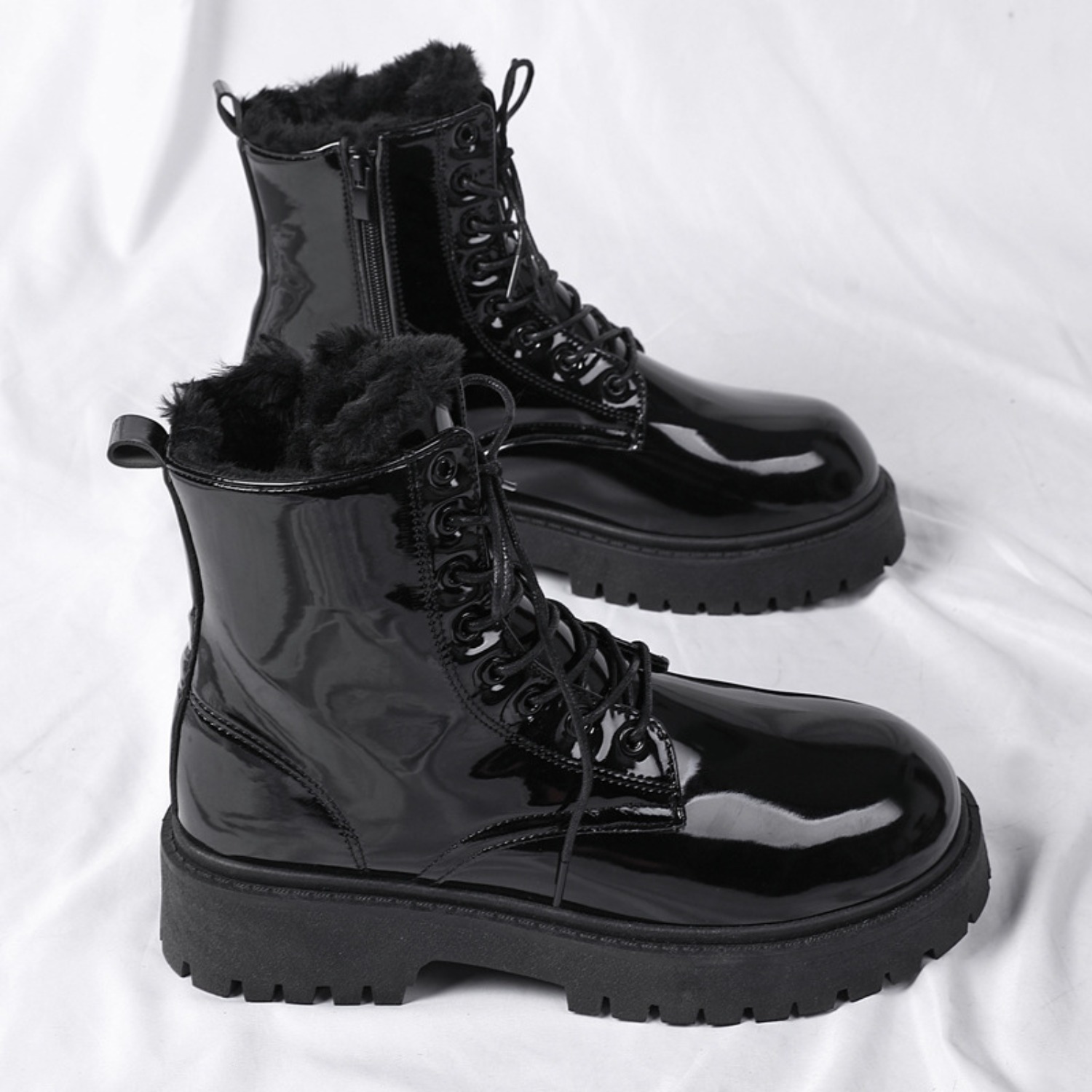 Men's warm plush high-top boot - огляд і ціна Men'S Shoes Hoka Sale