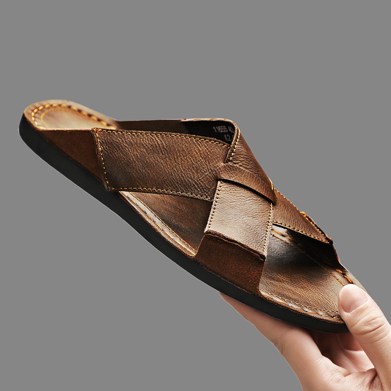 Fashion Genuine Leather Men Sl - огляд і ціна Men'S Shoes Hey Dude