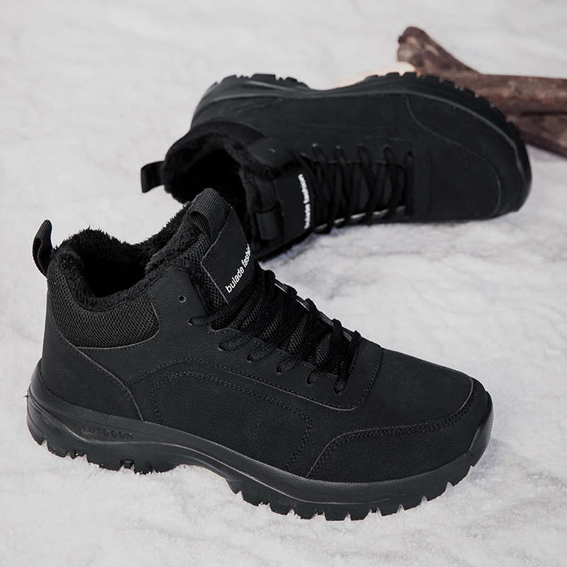 Winter Men's Boots Warm Plush  - огляд і ціна Men'S Shoes Hoka Sale