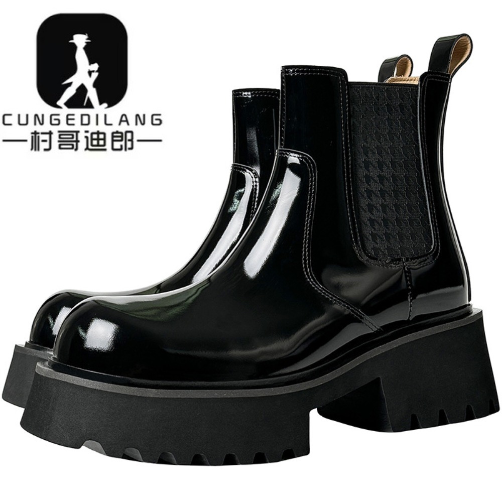 Winter Men Chelsea Boots Invis - огляд і ціна Men'S Shoes With Height Increase