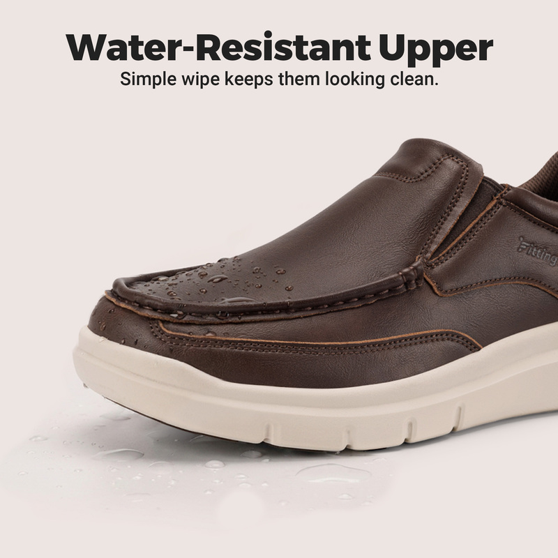 Fittington Men'S Slip‑On Dress - огляд і ціна Men'S Shoes Water Resistant