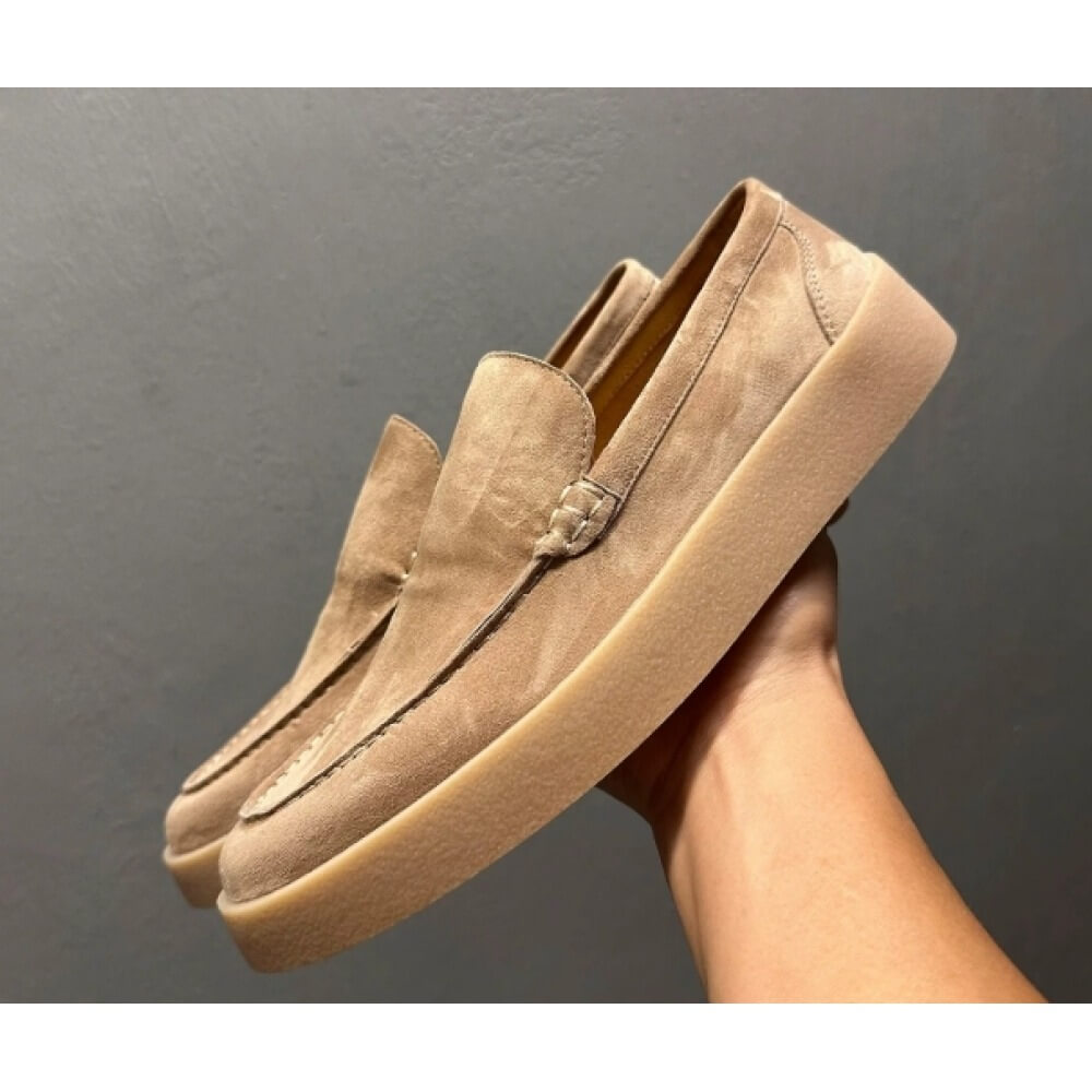 Luxury Beige Suede Platform Lo - огляд і ціна Men'S Shoes Smart