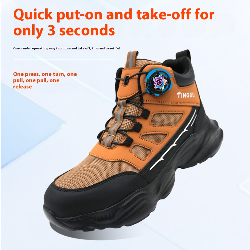 New Men's Lightweight Safety S - огляд і ціна Men'S Shoes Water Resistant