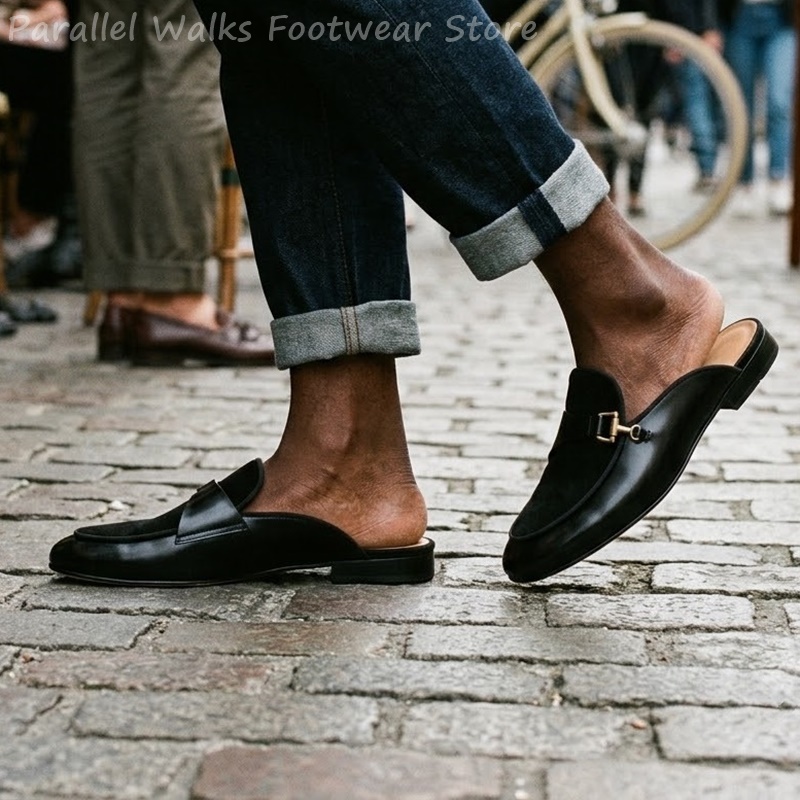 Smart Casual Men Suede Patent  - огляд і ціна Men'S Shoes Smart