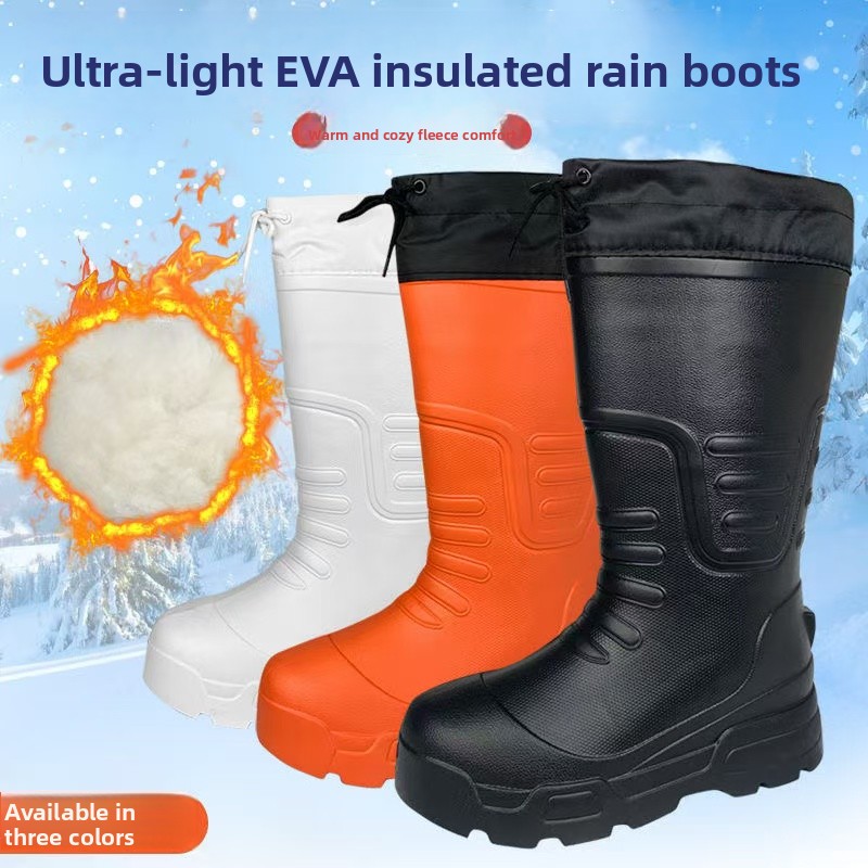 Thickened Cotton EVA Foam Rain - огляд і ціна Men'S Shoes Water Resistant
