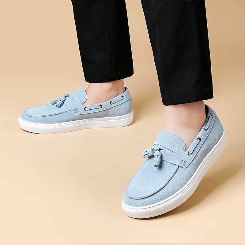 Classic Men's Suede Leather Ta - огляд і ціна Men'S Shoes Hey Dude
