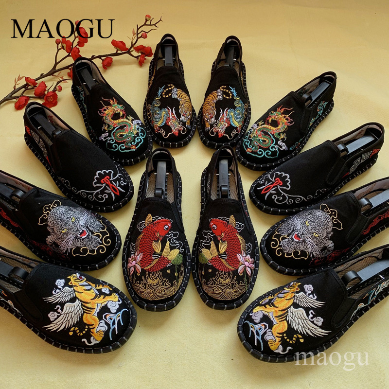 Unisex Chinese Style Embroider - огляд і ціна Men'S Shoes Hoka Sale