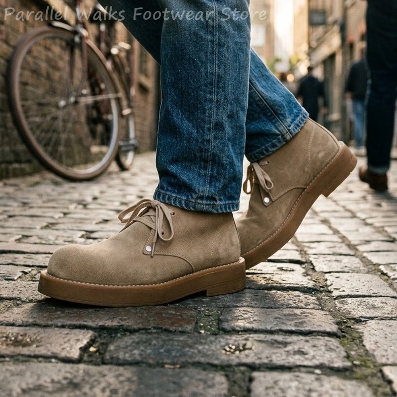 Classic Men's Suede Desert Boo - огляд і ціна Men'S Shoes Smart