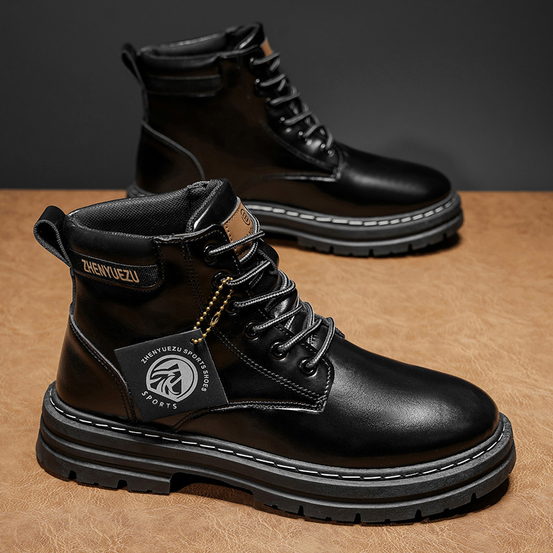 Autumn and Winter Retro Short  - огляд і ціна Men'S Shoes With Height Increase