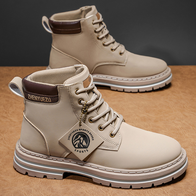 Autumn and Winter Retro Short  - огляд і ціна Men'S Shoes With Height Increase