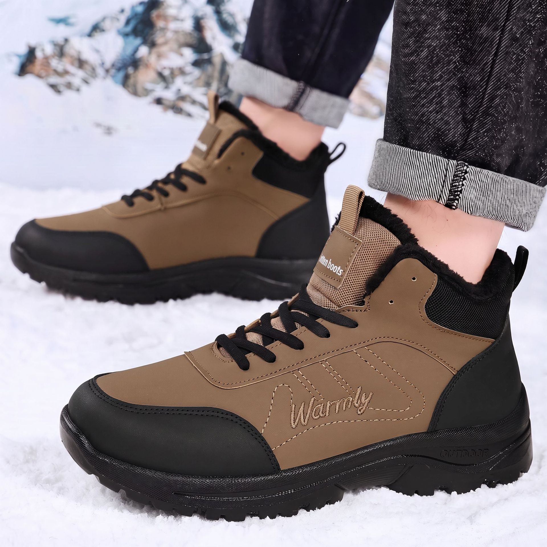 Men's Cotton Shoes with Thick  - огляд і ціна Men'S Shoes Hoka Sale