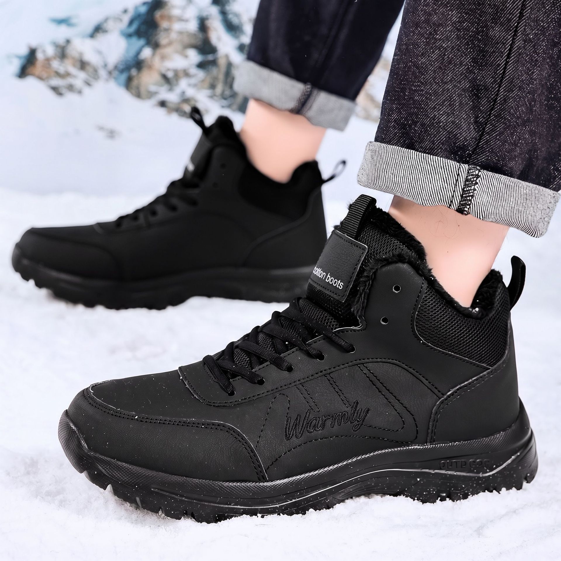 Men's Cotton Shoes with Thick  - огляд і ціна Men'S Shoes Hoka Sale