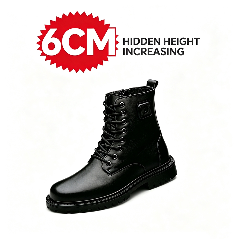 Men 6cm Hidden Height Increasi - огляд і ціна Men'S Shoes With Height Increase