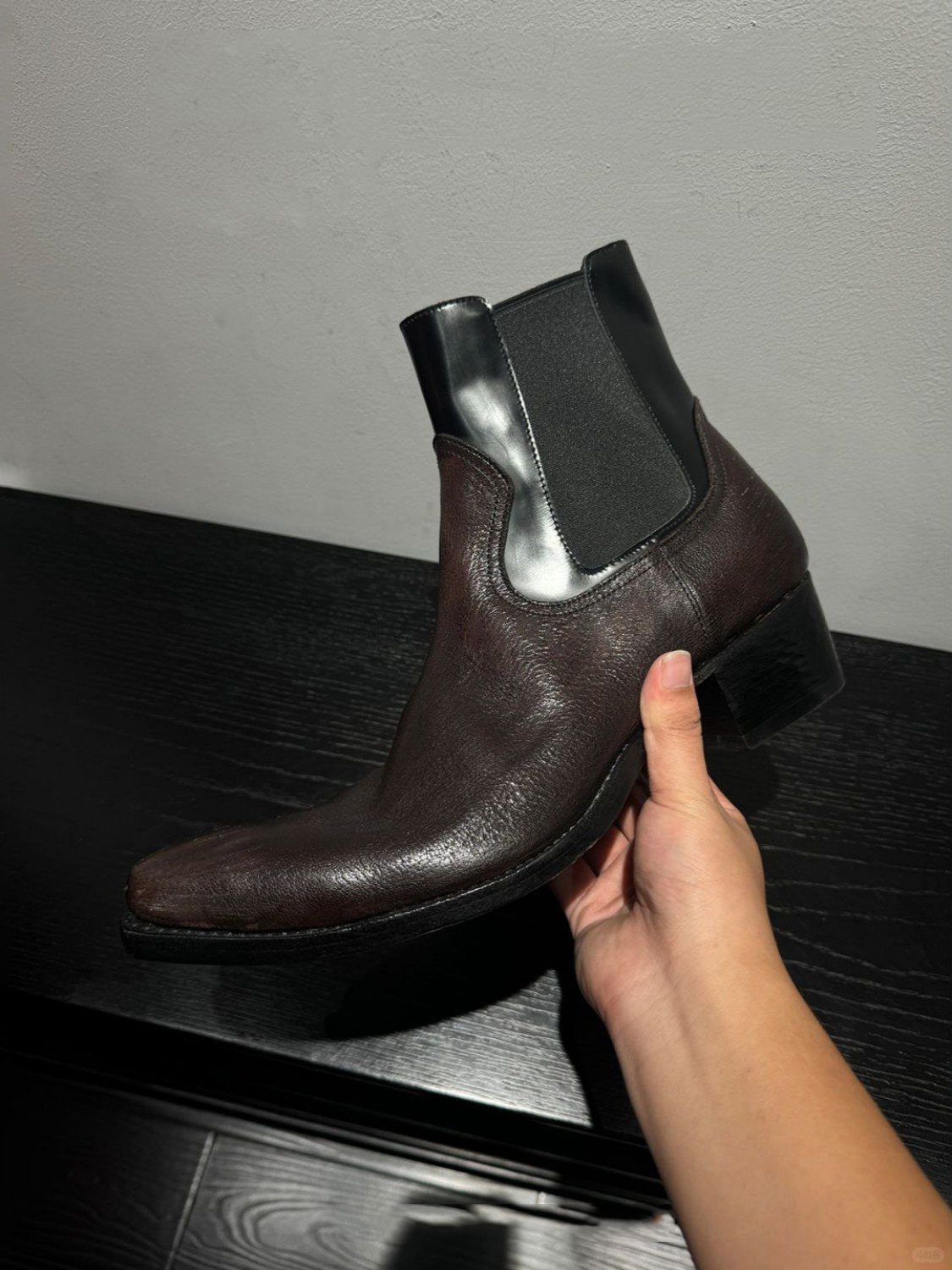 Men's Black Leather Chelsea Bo - огляд і ціна Men'S Shoes Smart